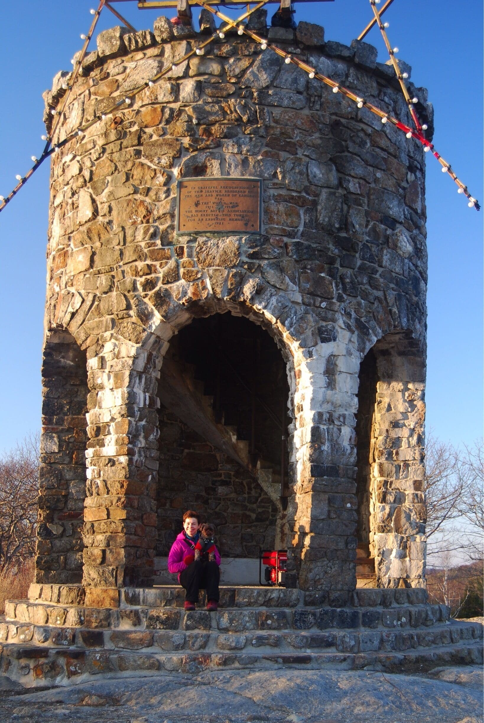 You can drive it. We hiked up 2 days after Christmas on the auto road. Overlooks beautiful Camden. 