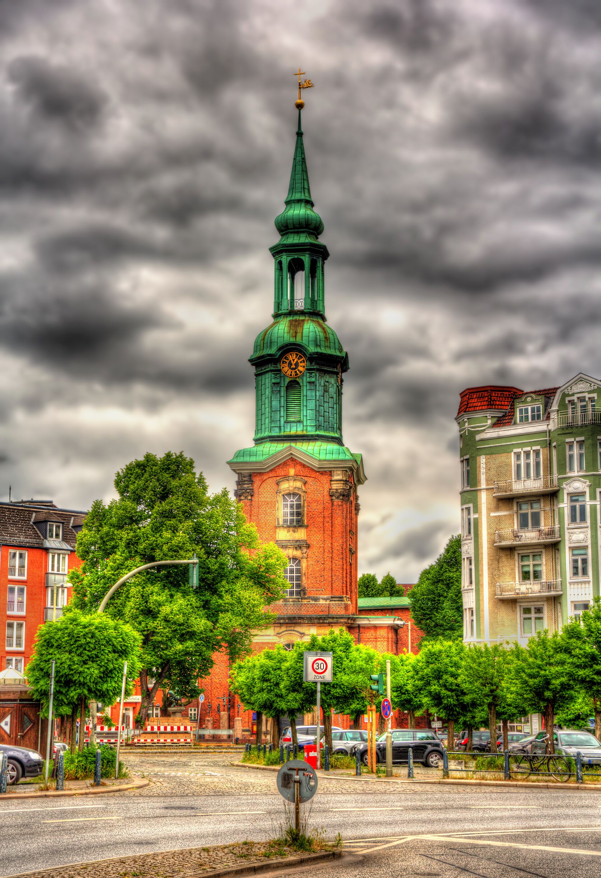 Сhurch of St. George in Hamburg - Germany
