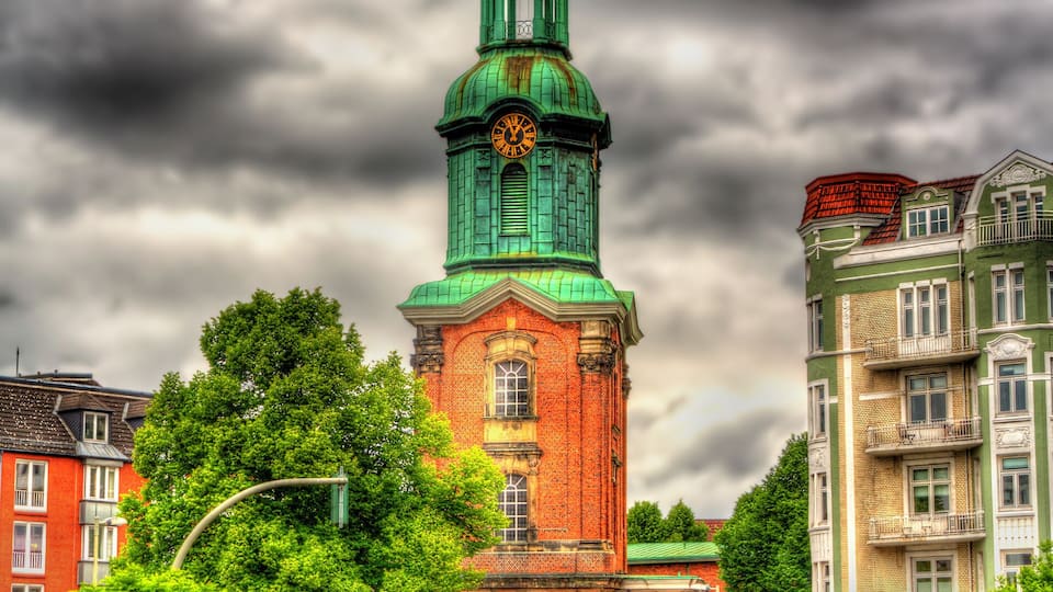 Сhurch of St. George in Hamburg - Germany