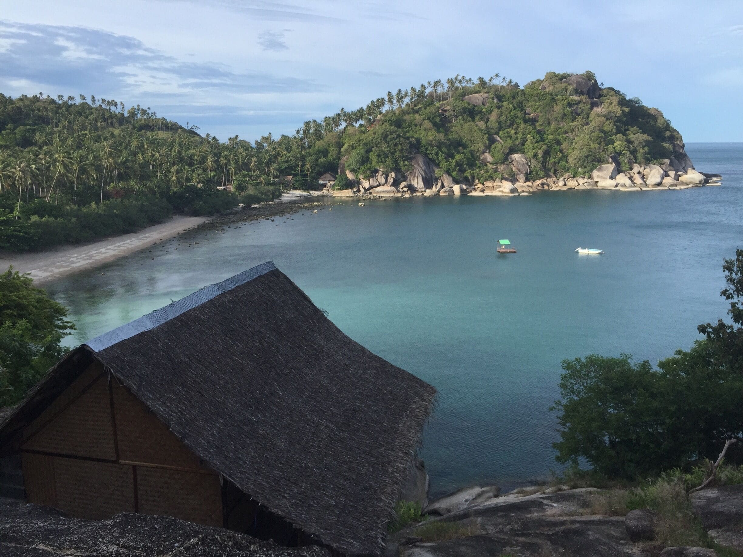 Excellent view from the Muay Thai training camp