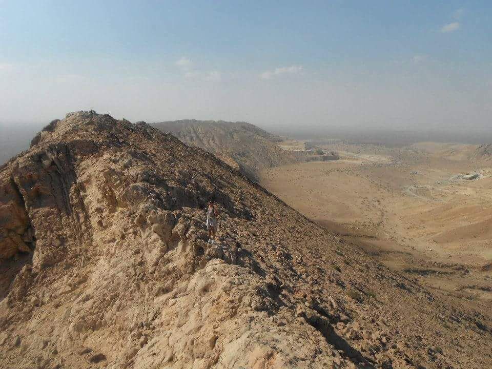 Jebel Al Rawdah #hiking #wanderwoman #uae