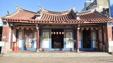 A traditional Chinese temple in Lukang, Taiwan.