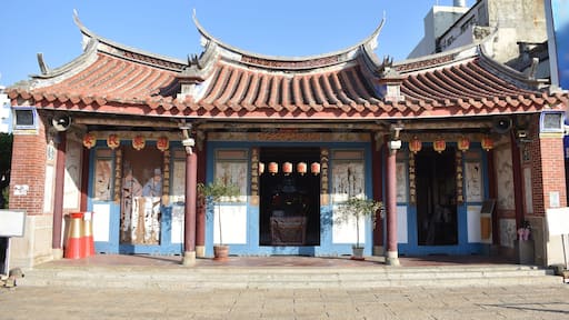 A traditional Chinese temple in Lukang, Taiwan.