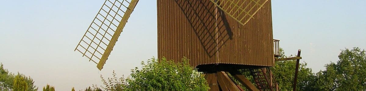 Die Bockwindmühle in Kempen - Tönisberg