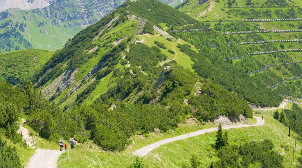 Malbun che include montagna, paesaggi rilassanti e vista del paesaggio