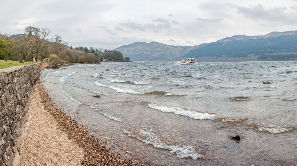 Luss Scotland Landscape Panorama Loch Lomond Argyll and Bute