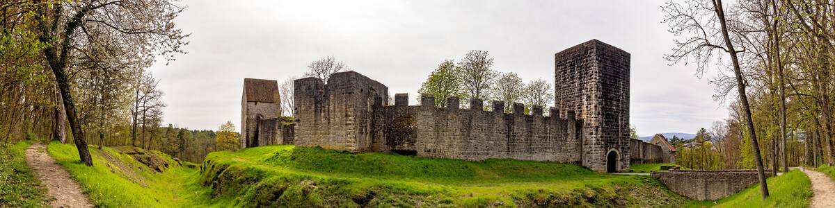 Salzburg Castle in Bad Neustadt an der Saale in Lower Franconia (not to be confounded with Salzburg in Austria)