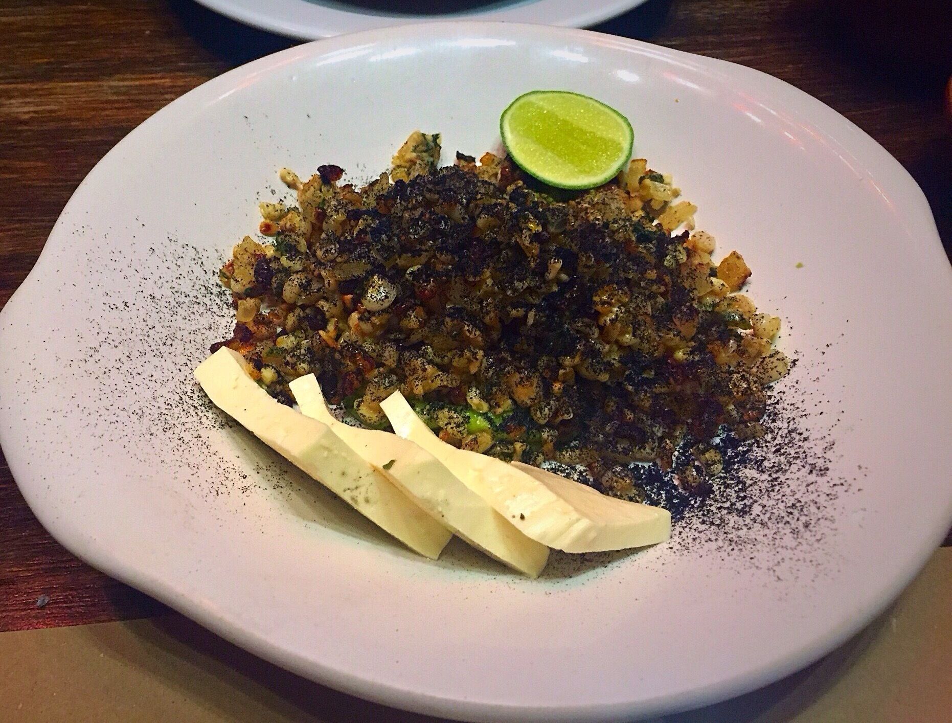 Escamoles are the edible larvae and pupae of ants that are harvested from the roots of the Agave (tequila/mescal) plants in Mexico..They are most commonly consumed in Mexico City and surrounding areas. Escamoles have been consumed in Mexico since the age of the Aztecs. They taste buttery and nutty, with a texture to that of cottage cheese. 

**They are great wrapped in a corn tortilla with guacamole and queso

#Adventurous #Delicious #Tequila #DrunkBabyAnts #Guadalajara  #TasteLikeCornToMe