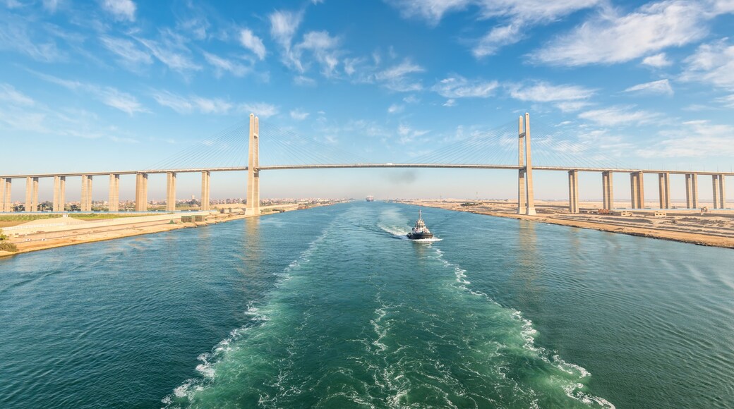 Al Salam Peace Bridge in Egypt