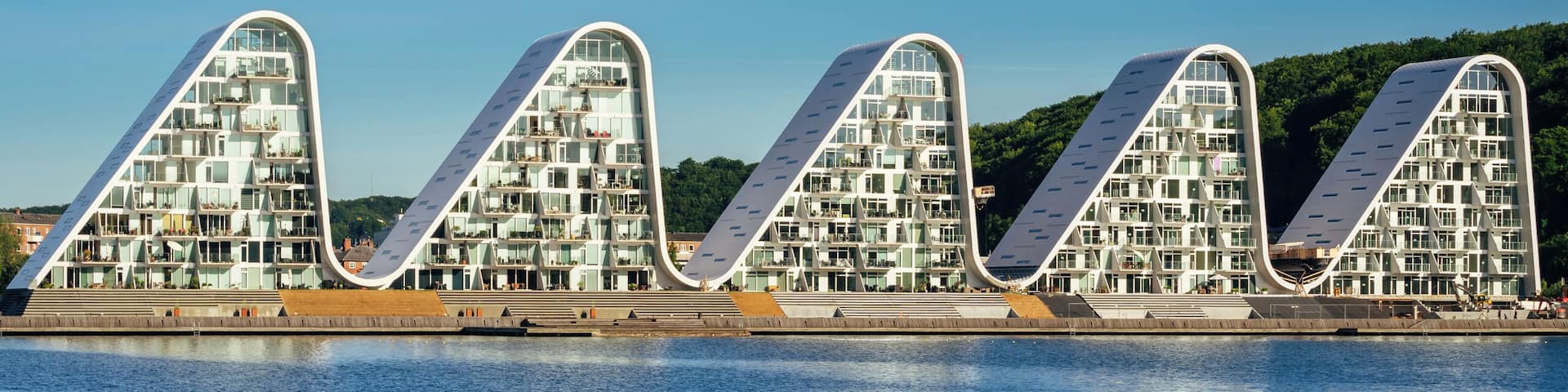 One of the most amazing apartment buildings in the world. Who wouldn't want to live here?!?