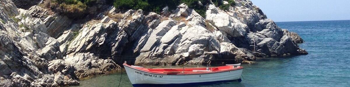 Near the old town of Alonissos