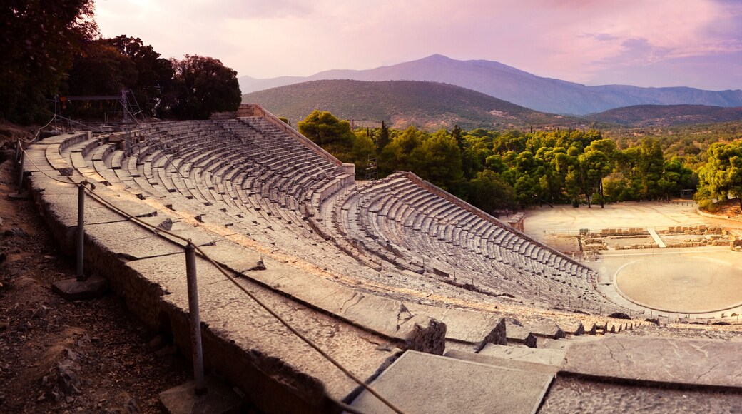 Epidavros amphitheater in Greece
