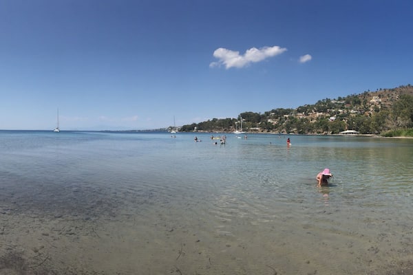 Aeginitissa Beach.. Aegina Island, Greece