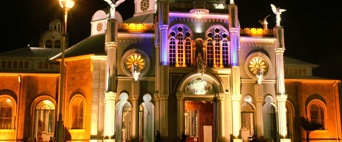 A clear night in Cartago