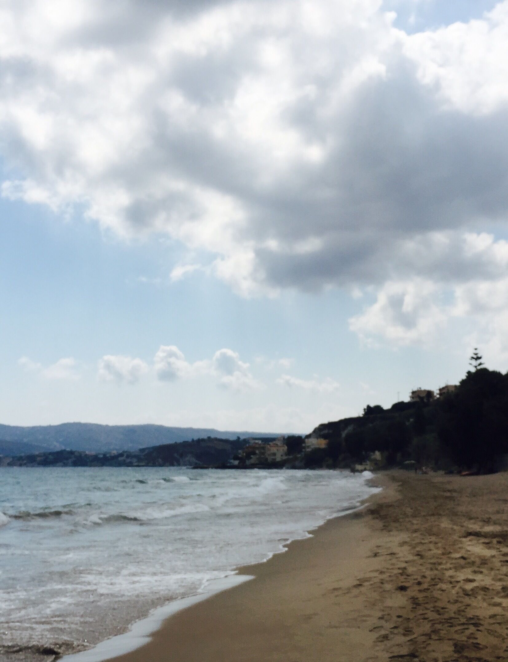 Kalyvcs Beach, lovely bit of beach to paddle in the water, play in the sand & have a few refreshing drinks! 
