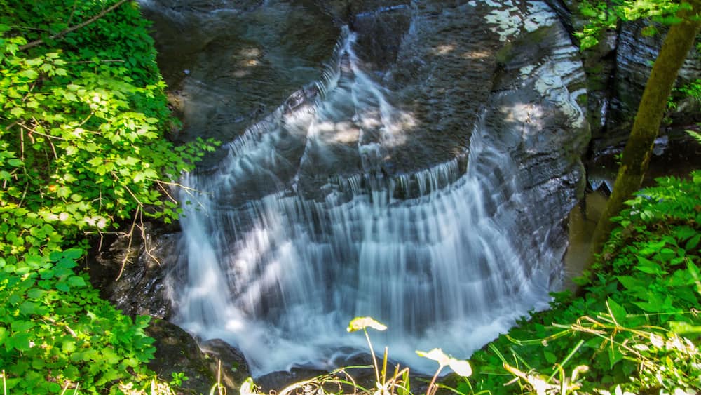 Havana Glen Waterfall, Montour Falls, New York
