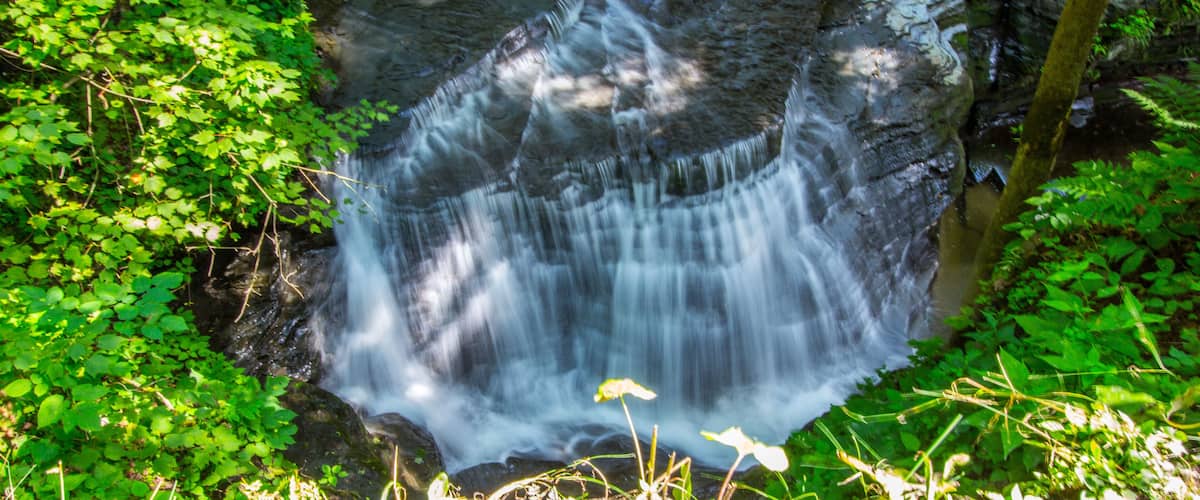 Havana Glen Waterfall, Montour Falls, New York