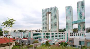 Santa Fe which includes modern architecture and a city