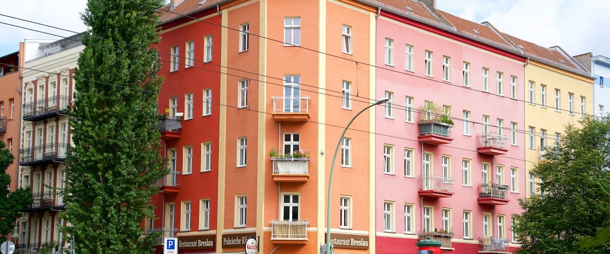Prenzlauer Berg featuring street scenes