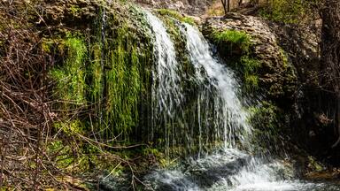 Waterfall on Twin Lakes Trail Cedar Park Texas