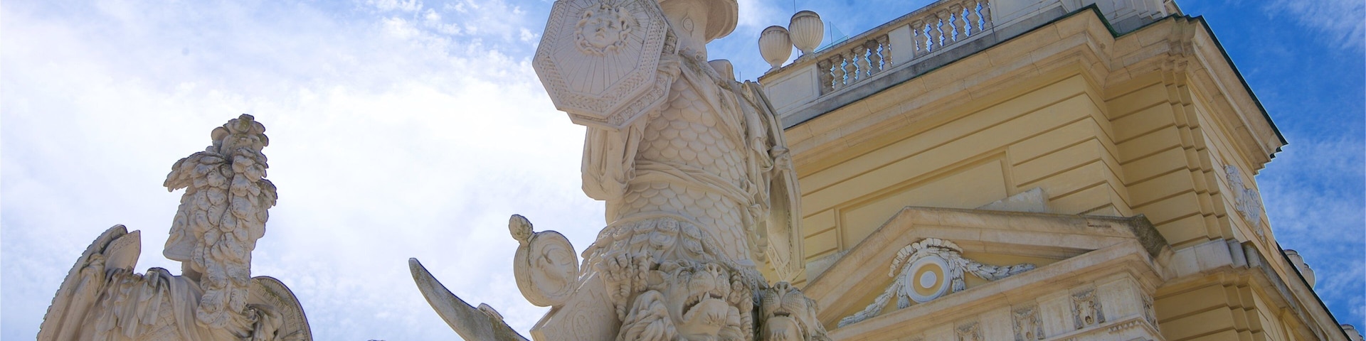 Vienna featuring heritage architecture and a statue or sculpture