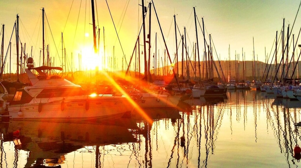 After sailing from Brindisi, Italy to Corfu, Greece