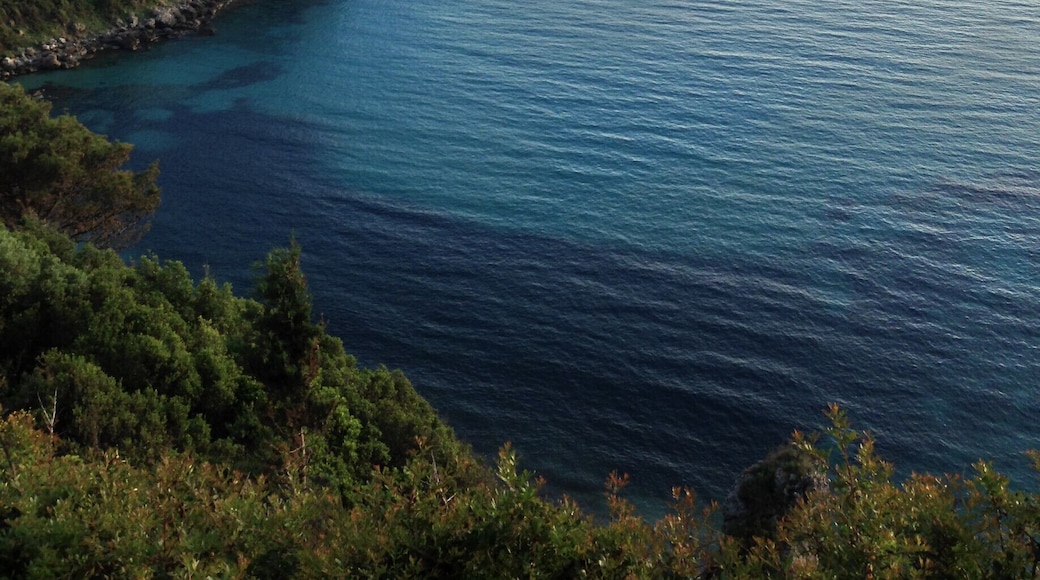 Ermones in Corfu island, West part of Greece in the road to the beach.