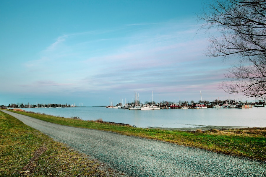 Ishoj Harbor Denmark