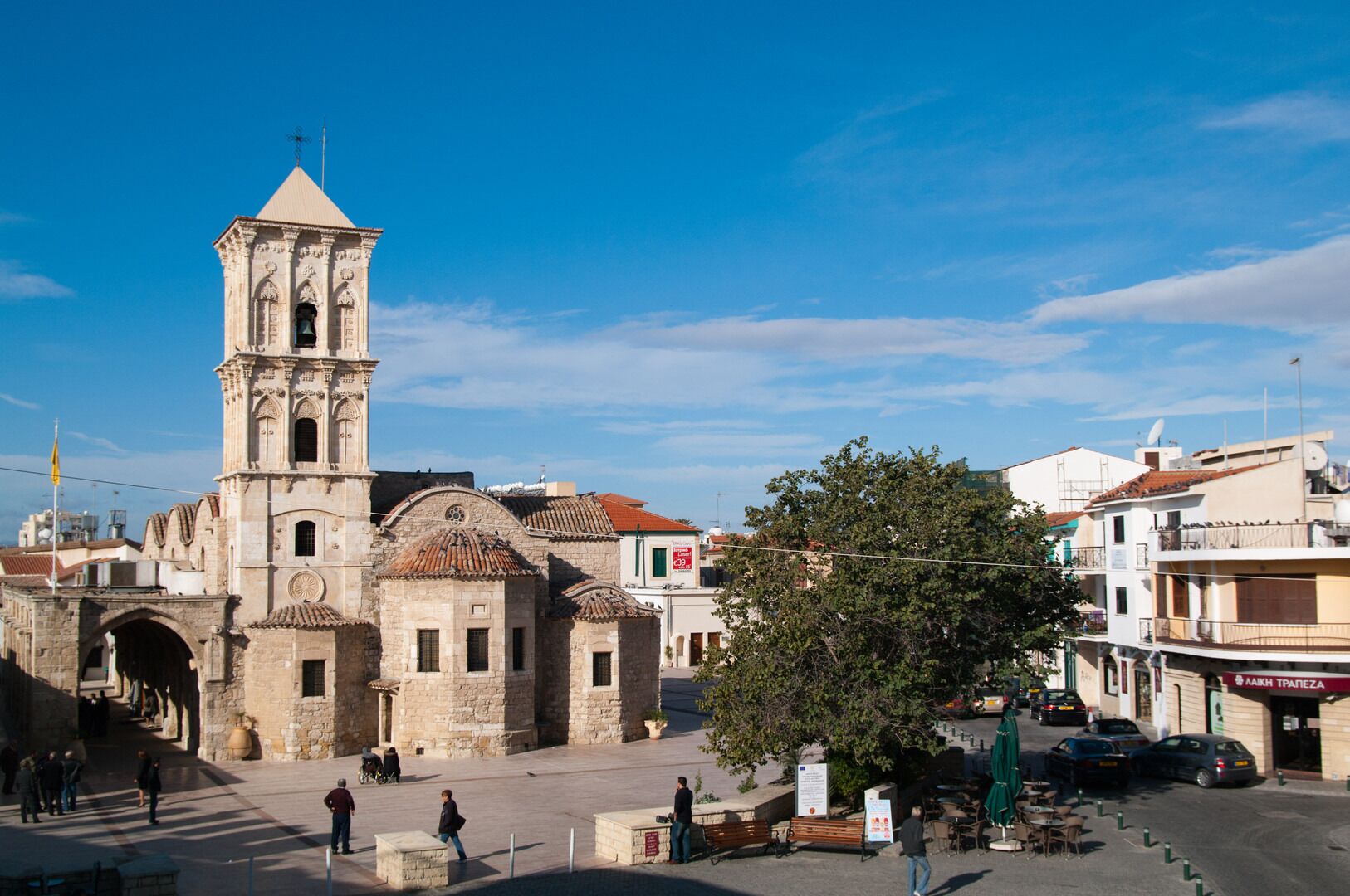 Beautiful church in the center of Larnaca