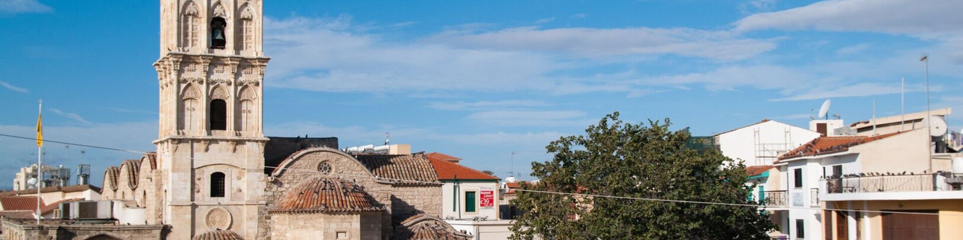 Beautiful church in the center of Larnaca