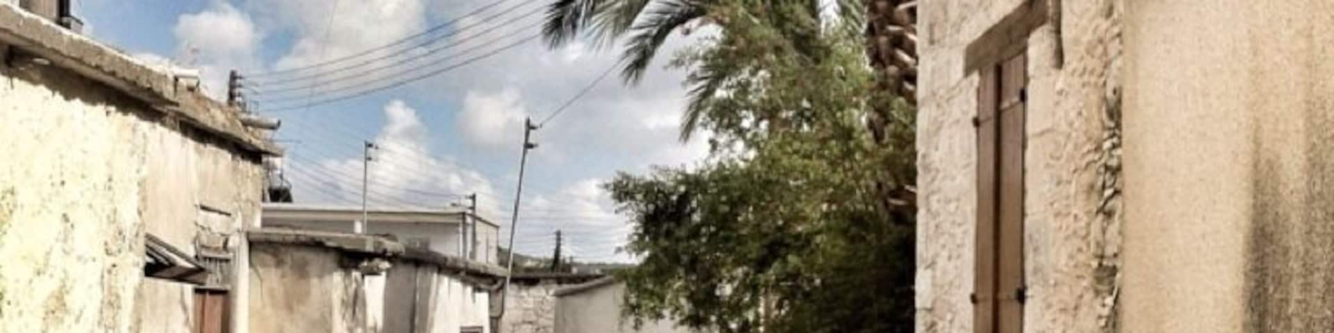 Peristerona village, nr Lysos, Cyprus. Beautiful old village worth a visit to see some of the old properties and also the Byzantine church and museum