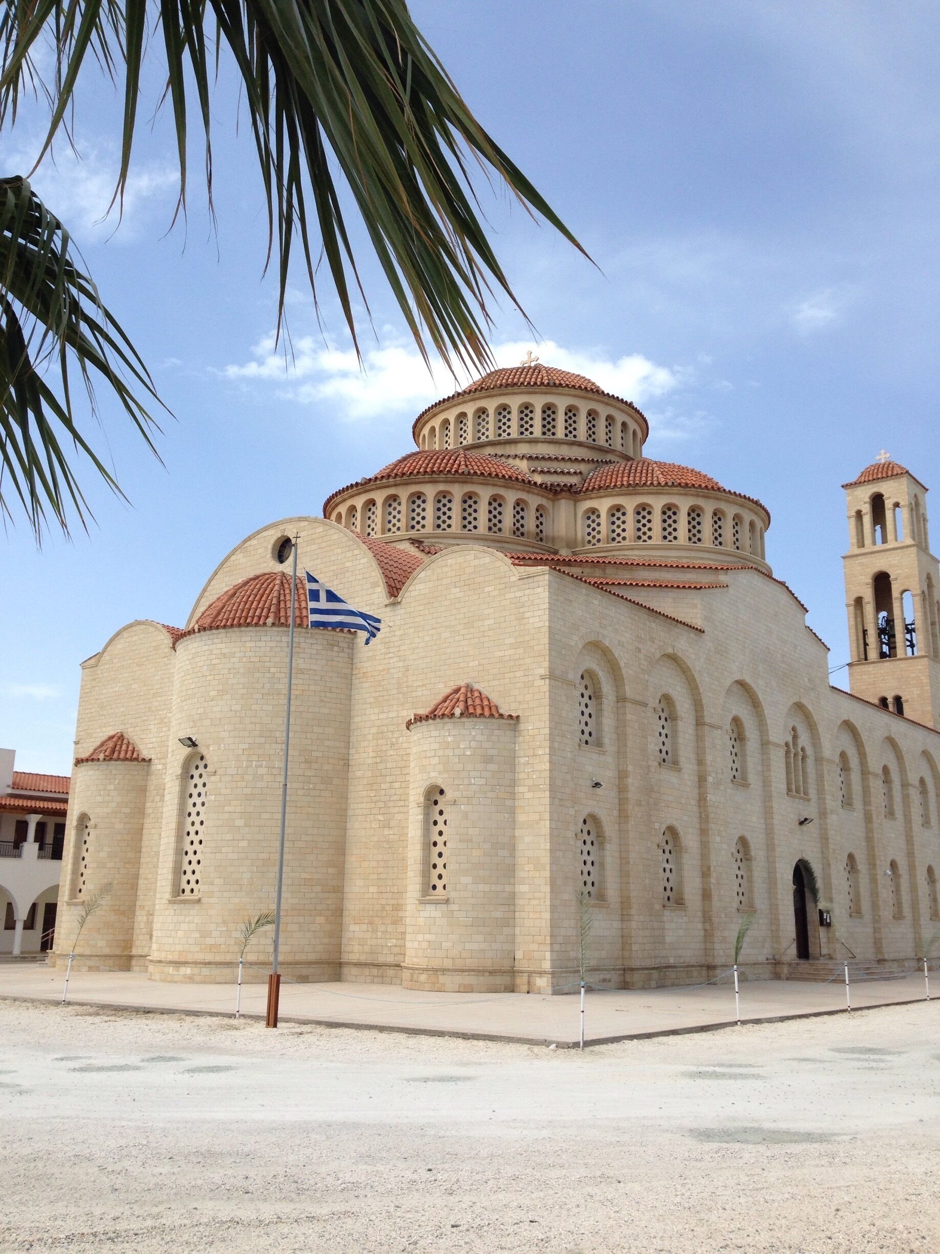 Fairly modern church, but looks majestic