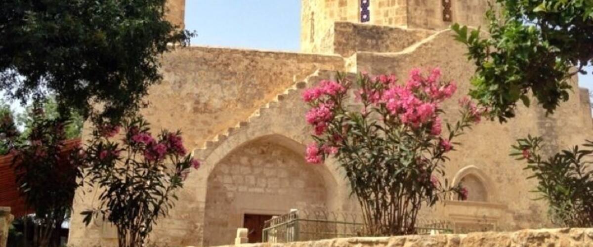 Moutallos Mosque, Paphos. We found this beautiful old mosque whilst walking through the old town of Paphos