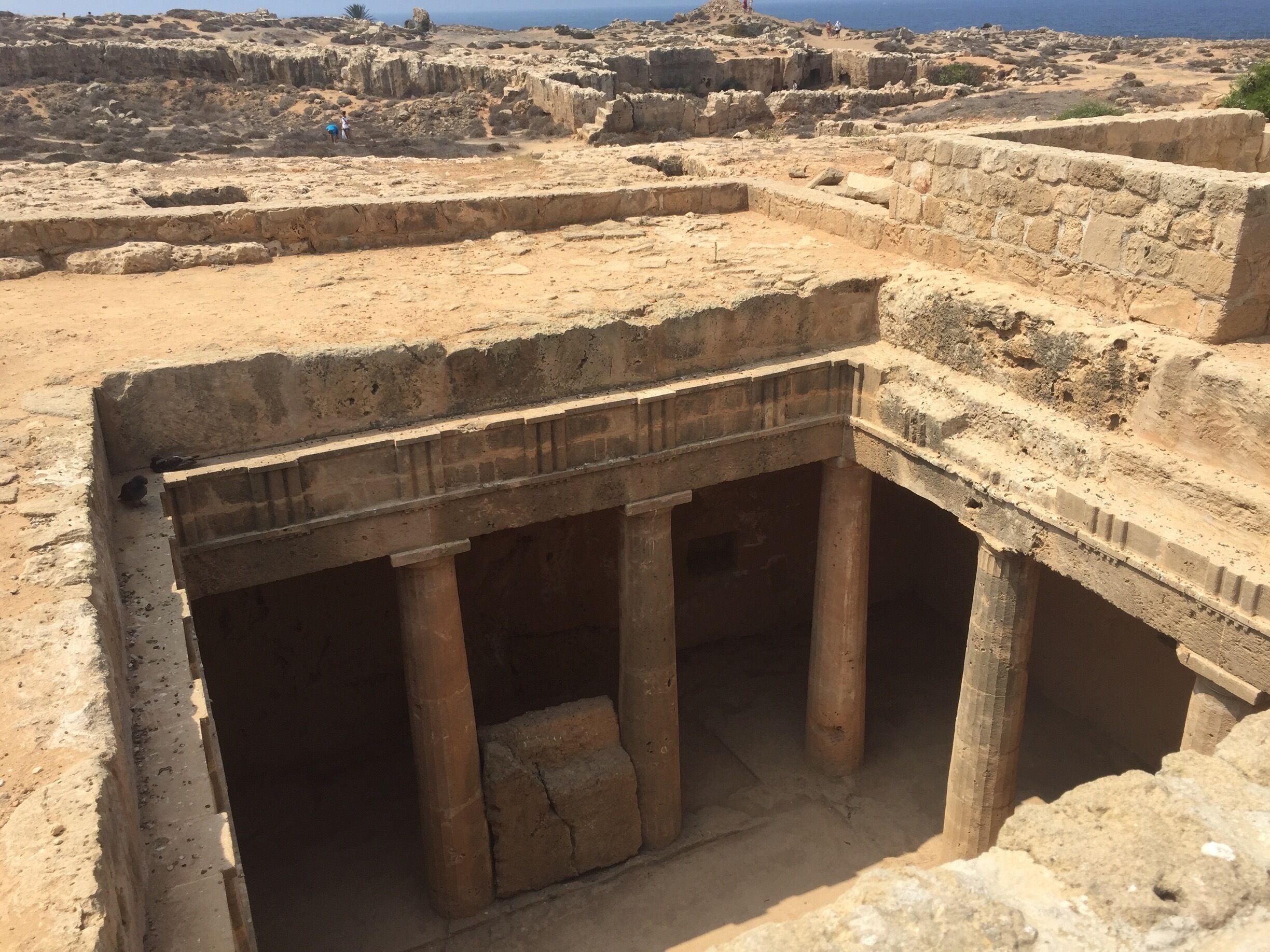 The tombs of the kings