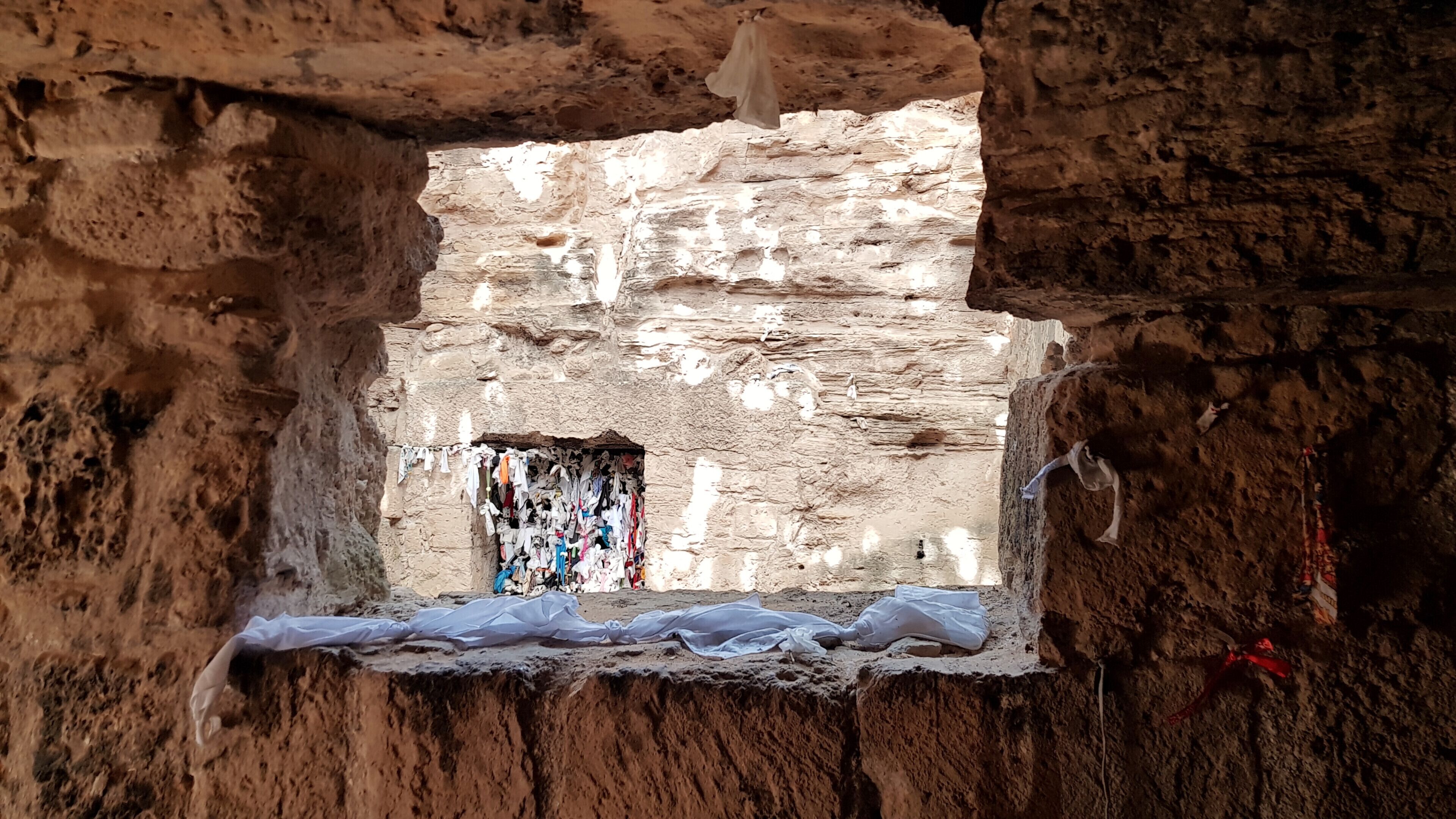 Free Entrance donation box outside. Very small but very interesting.