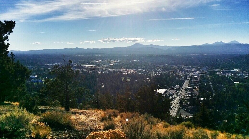 You can walk, bike, drive or crawl your way to the top of this steep butte (I think about one mile up). However you get there, you must take in the stunning views as you can see Bend all the way around you and moutains in the distance.