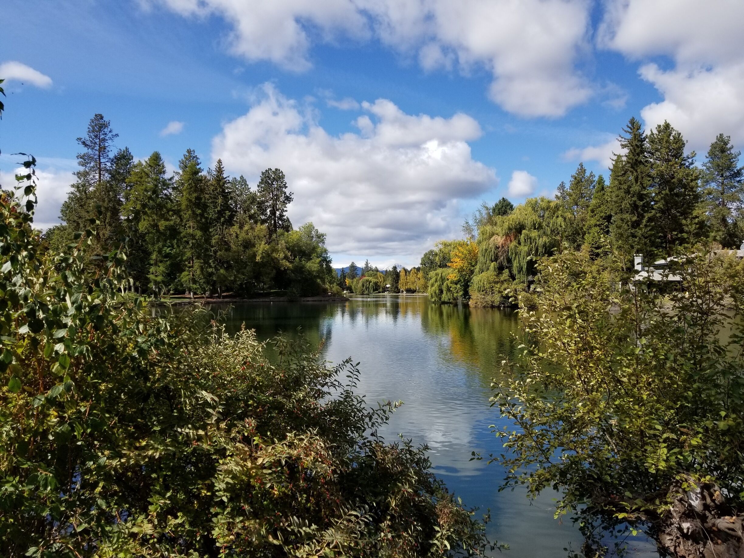 A somber & pleasant park right in downtown Bend. 