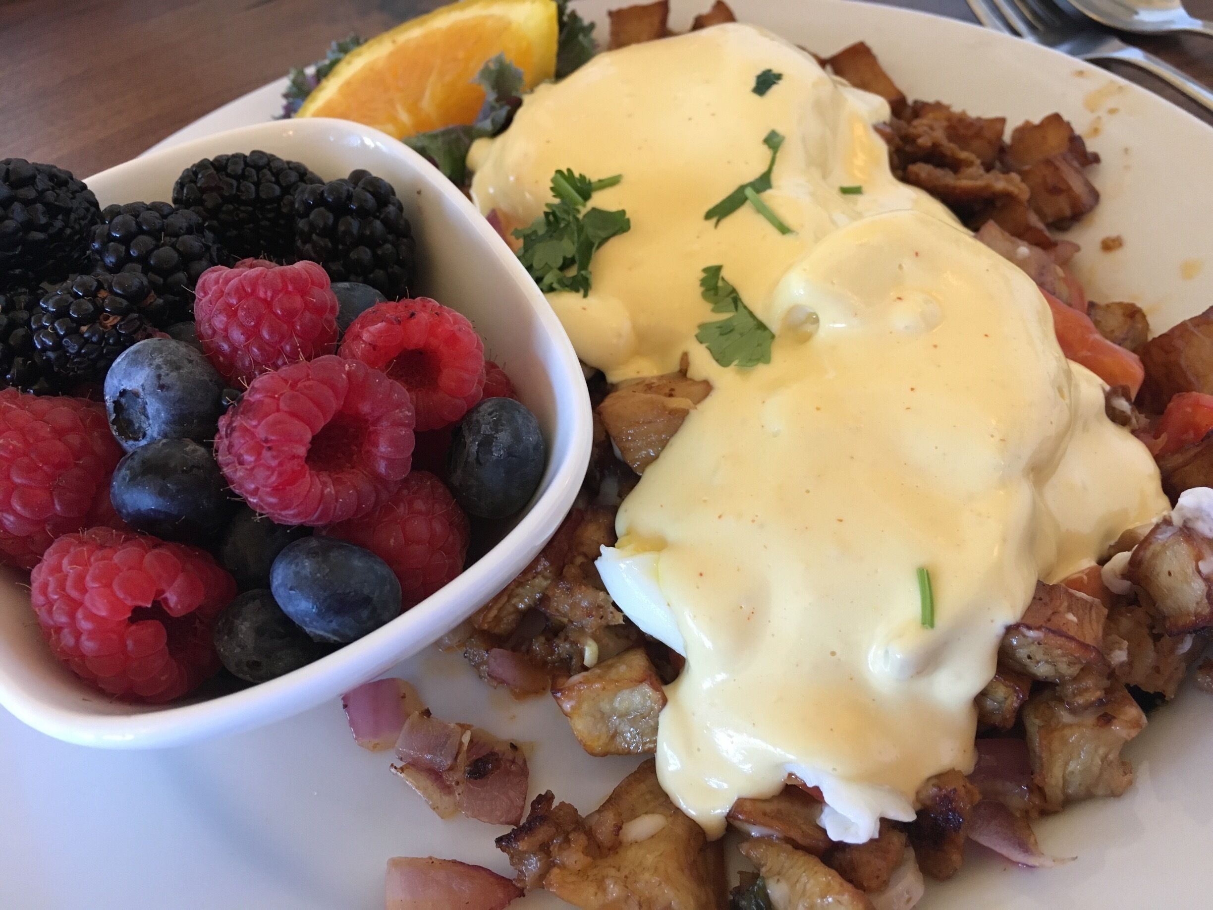 Chorizo sausage scrambled Bénédicte special, this know how to do brunch 
#lifeatexpedia
