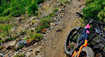 Tumalo Falls is magical place that feeds into the Deschutes River with spectacular views of the Three Sisters and Broken Top Cascades Mountains.