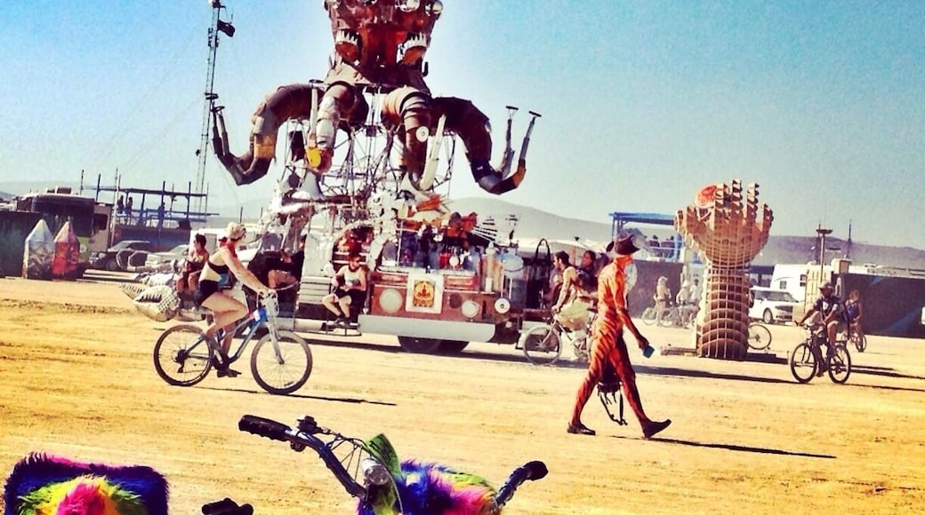 El Pulpo Mecanico - one of my favourite art cars on the playa