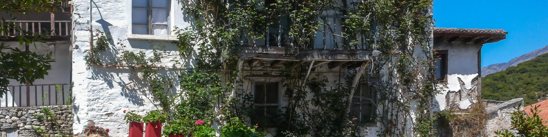 Ancient Monastery of Timiou Prodromou St. John the Baptist near town of Serres, Central Macedonia, Greece