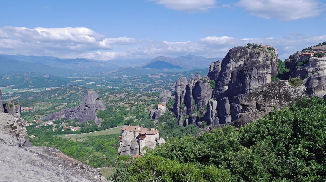#InStone. Monasteries built on the rock pinnacles of Meteora.