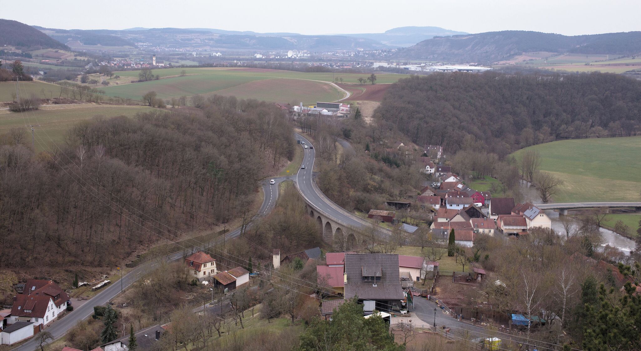 View of Trimberg, Elfershausen, Lower Frankonia, Bavaria, Germany.