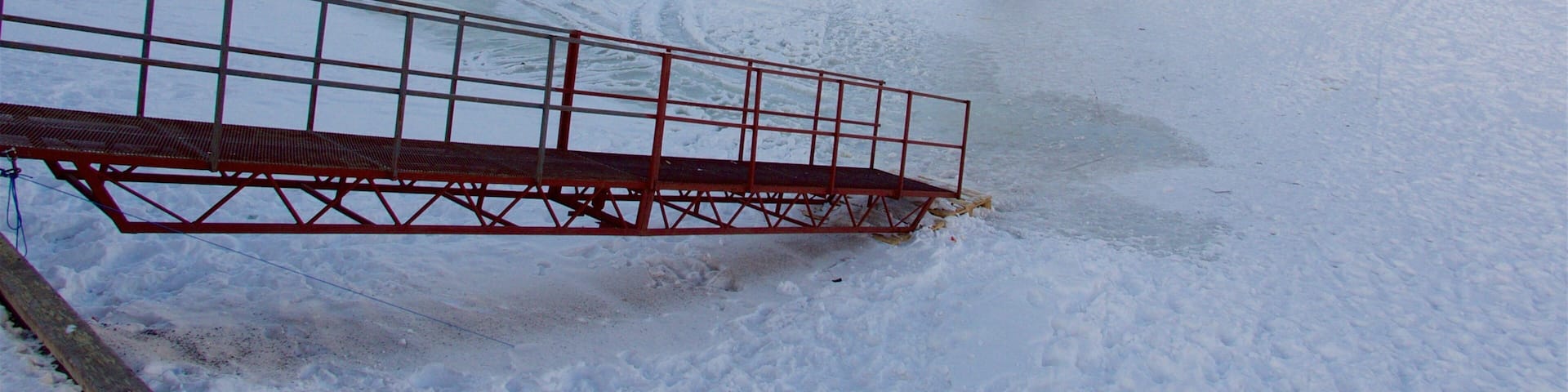 Northern Sweden showing snow and landscape views