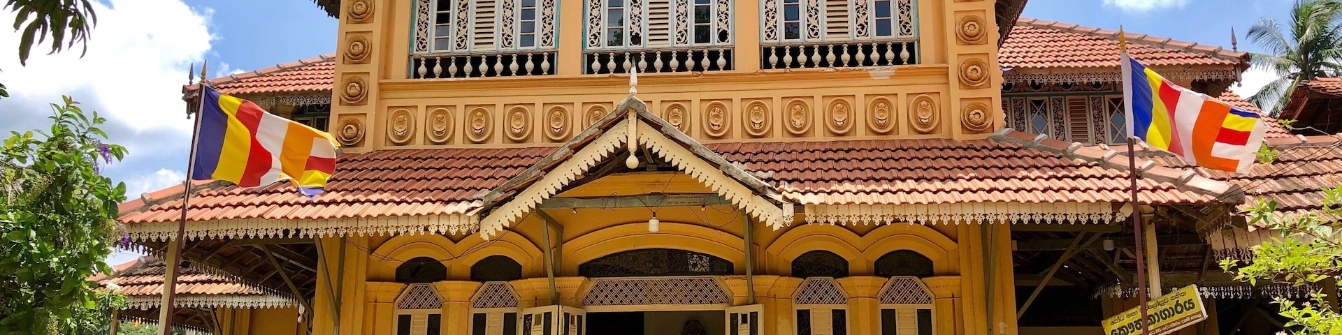You can climb up this old building and see the old clock mechanism inside