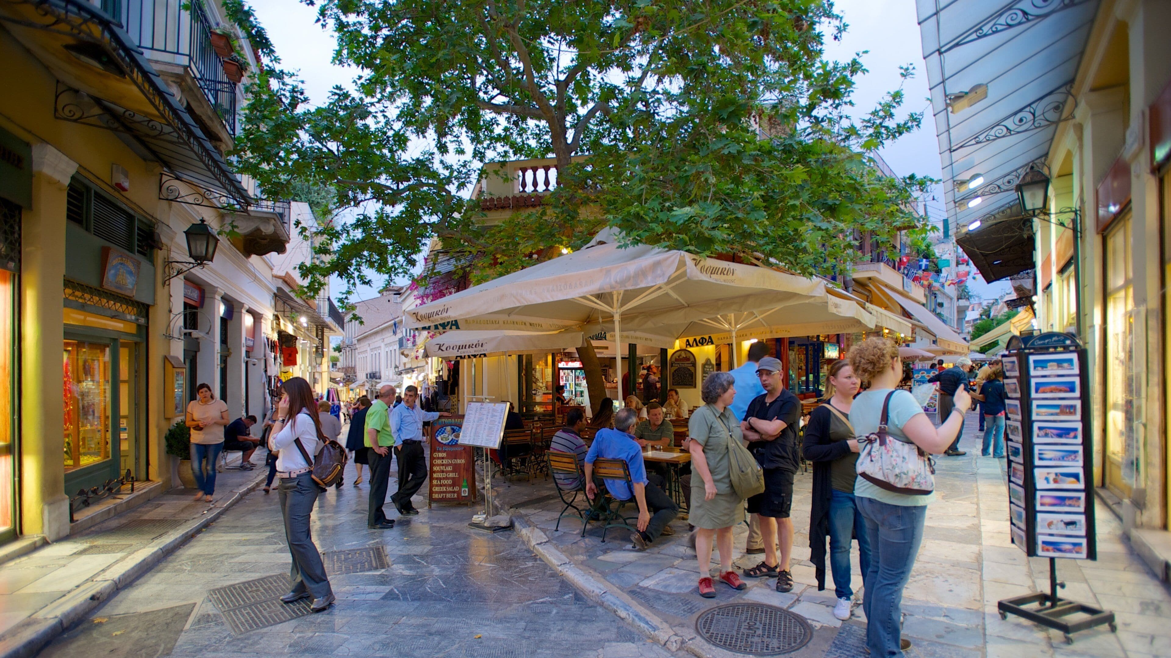 プラカ フィーチャー マーケット, ショッピング と ストリ  ート シーン