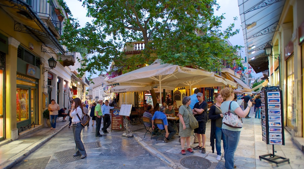 Plaka showing shopping, markets and street scenes