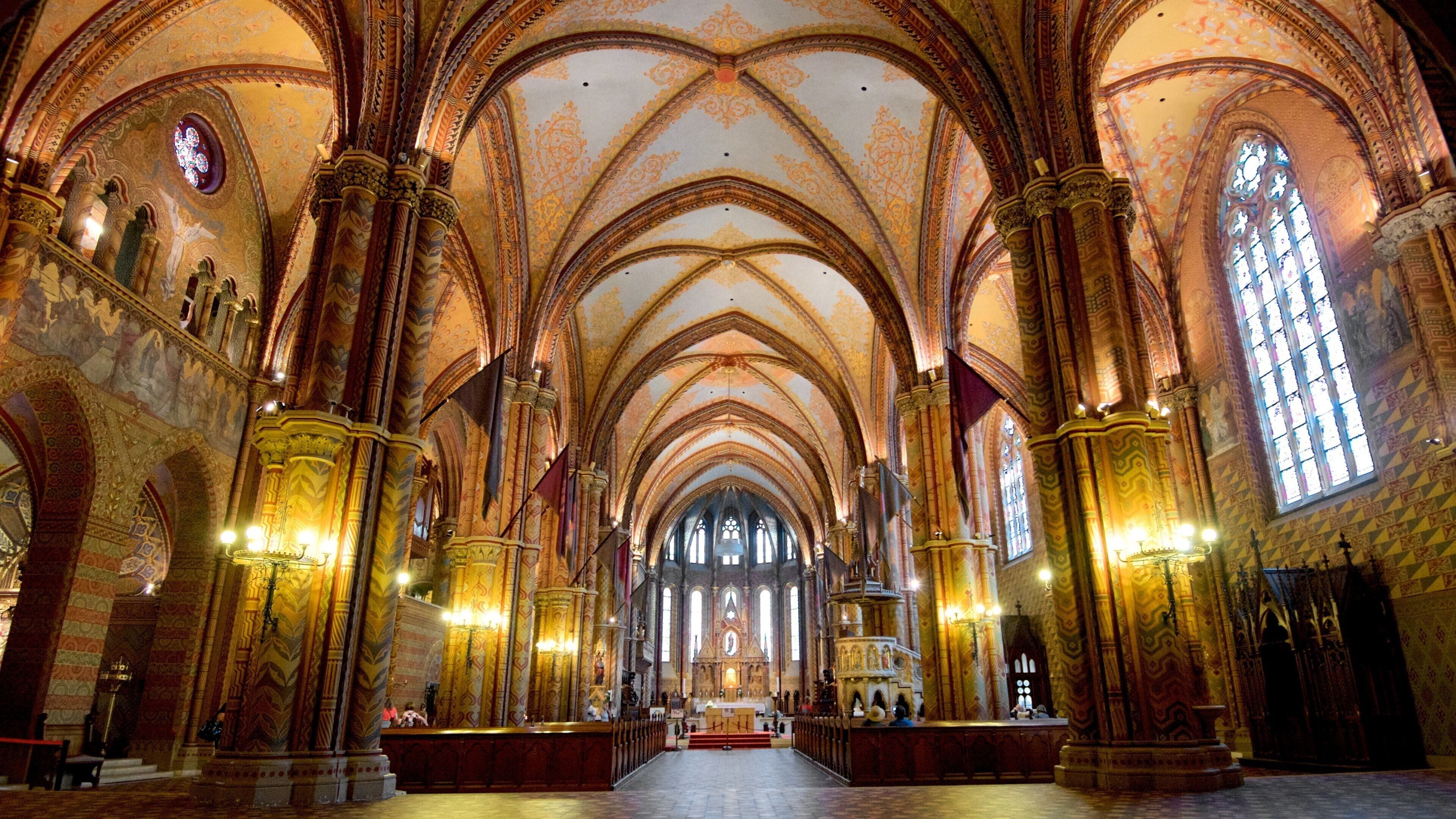 Budapest which includes a church or cathedral, interior views and heritage elements