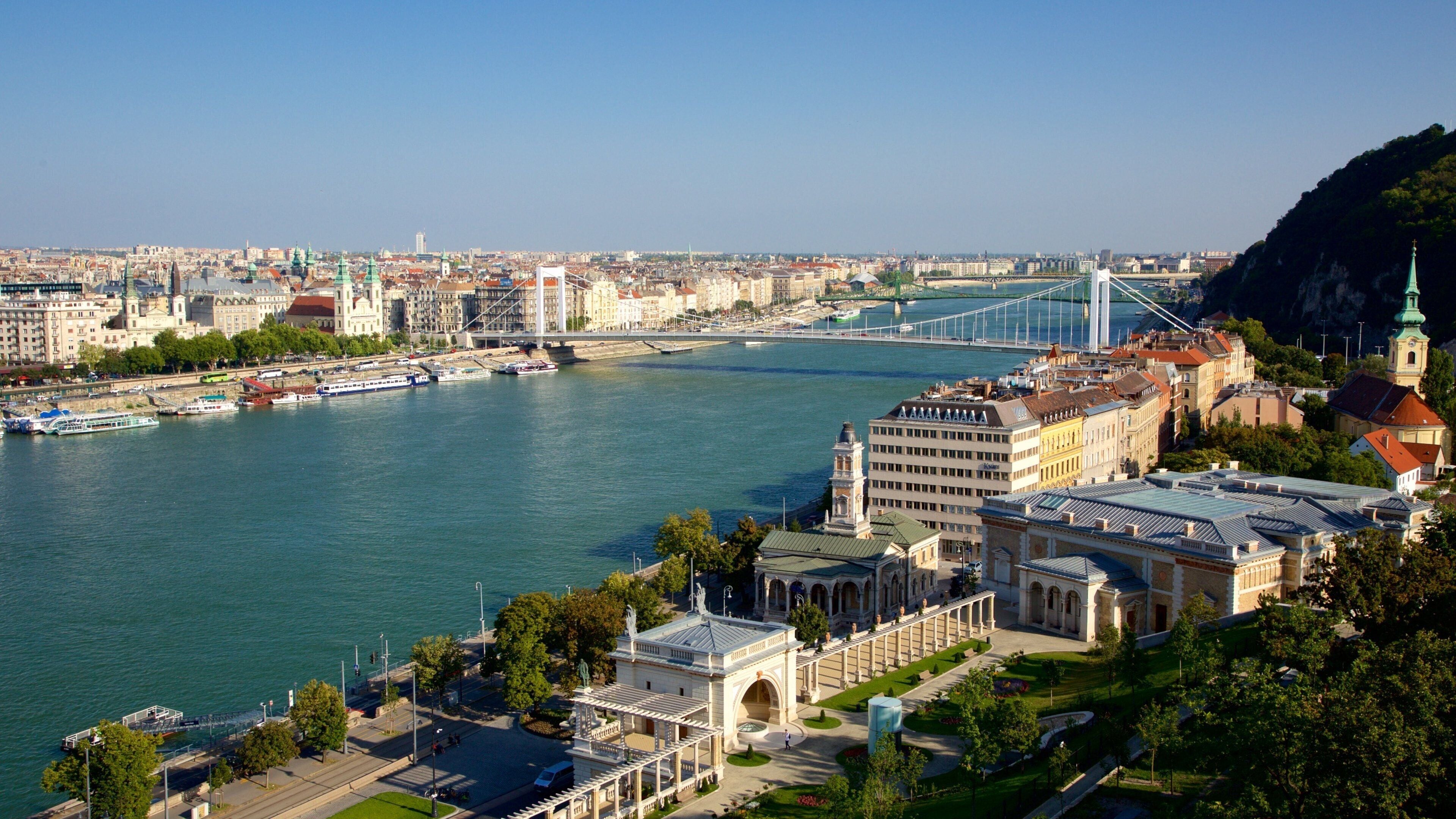 Inner City Budapest featuring a city, landscape views and a river or creek