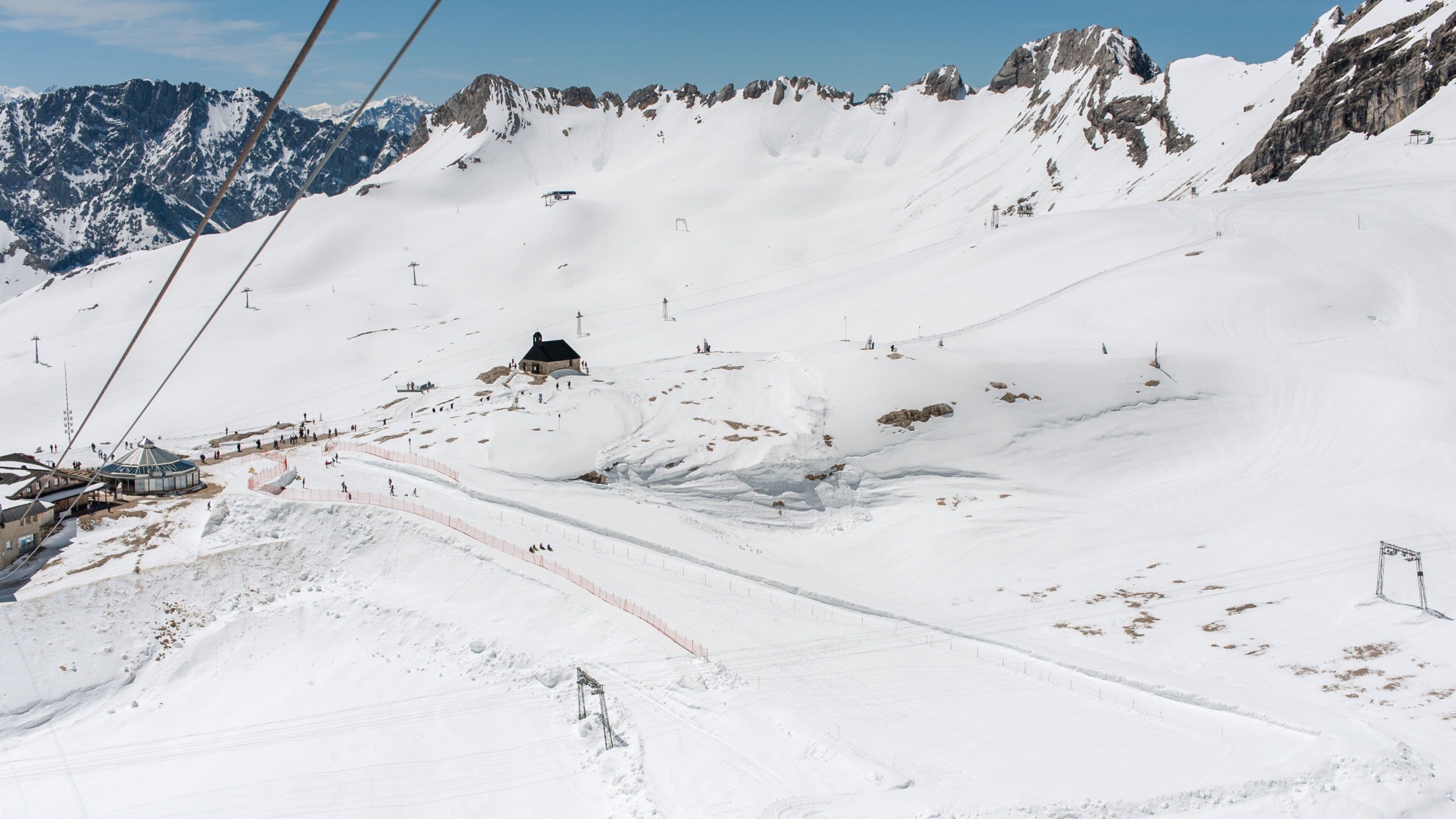 Zugspitze which includes snow and mountains
